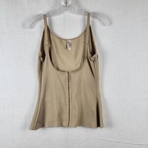 Flexes By‎ Maidenform Nude Open Tank Firm Control Shape Wear Size XL